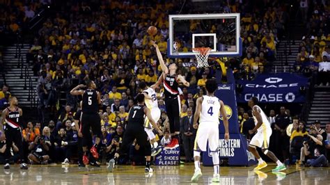 2019 NBA Western Conference Finals Game 1: Trail Blazers vs .